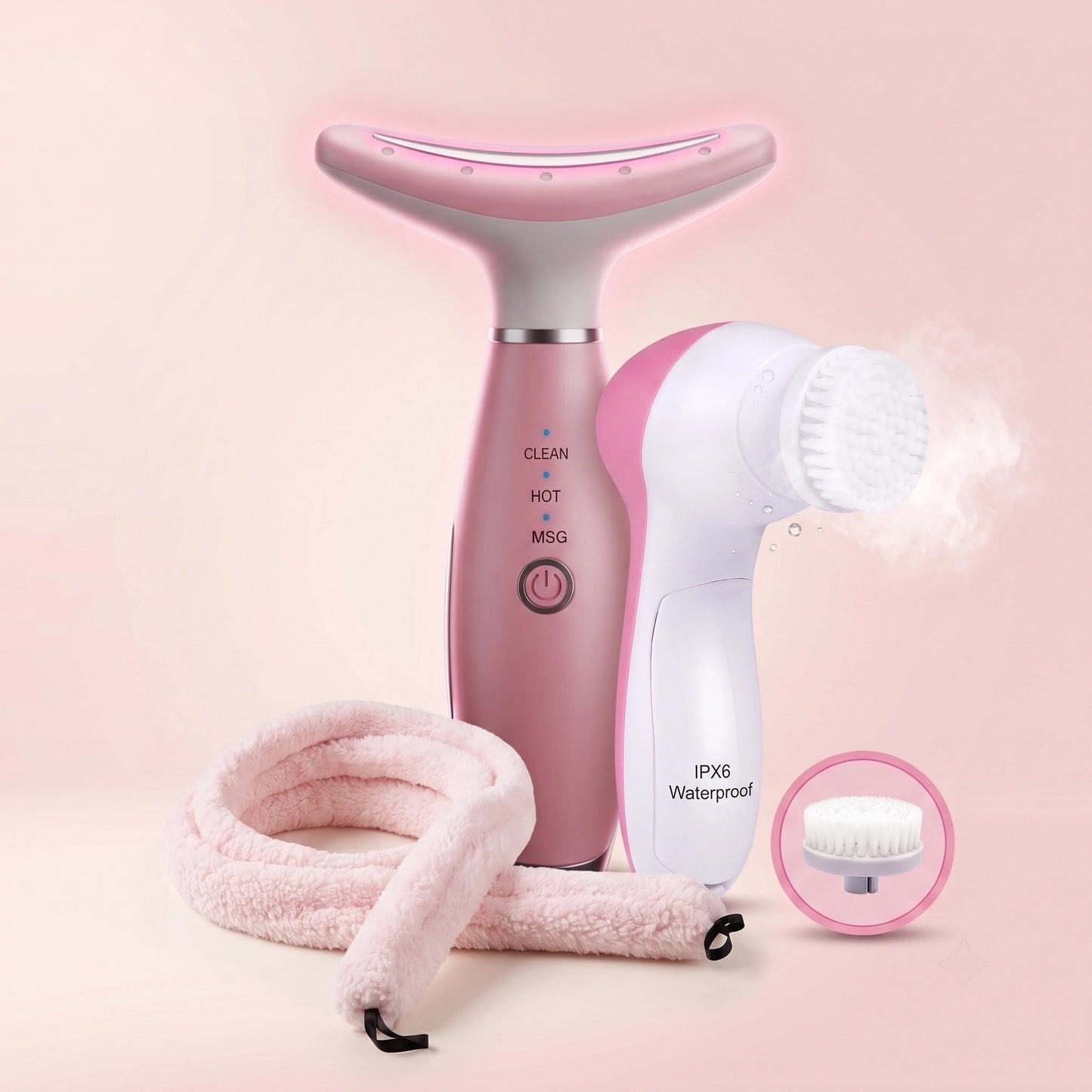 LumaSculpt + Velvet Spin Brush + CloudCurl